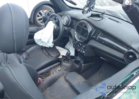 2020 Mini Convertible Cooper S z USA, uszkodzony, nr VIN WMWWJ5C0XL3L03674